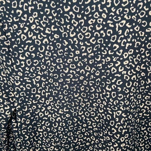 NWT Ann Taylor Animal Print Cheetah Wrap Dress - Picture 9 of 11